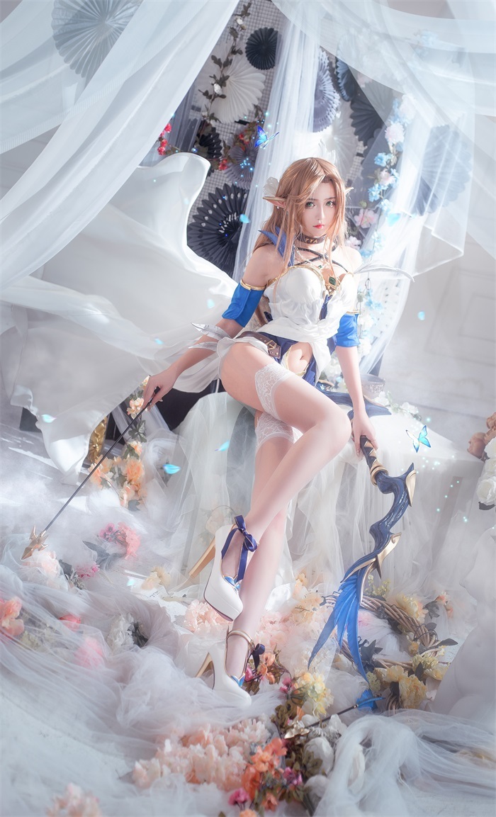 人气动漫Coser@腐团儿Ikaros 蒂雅娘 [12P/133MB]插图2