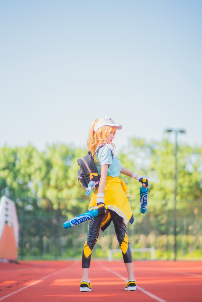 罗莉风COS 桜桃喵 – 花木兰青春活力决赛季 [12P/196MB]插图1