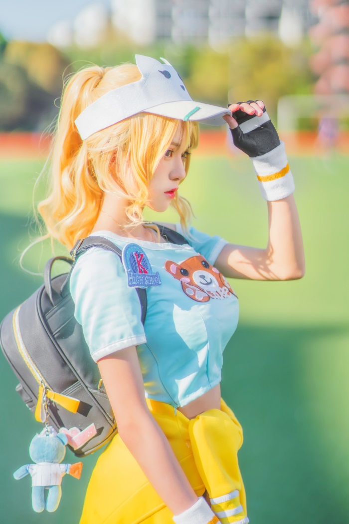 罗莉风COS 桜桃喵 – 花木兰青春活力决赛季 [12P/196MB]插图2