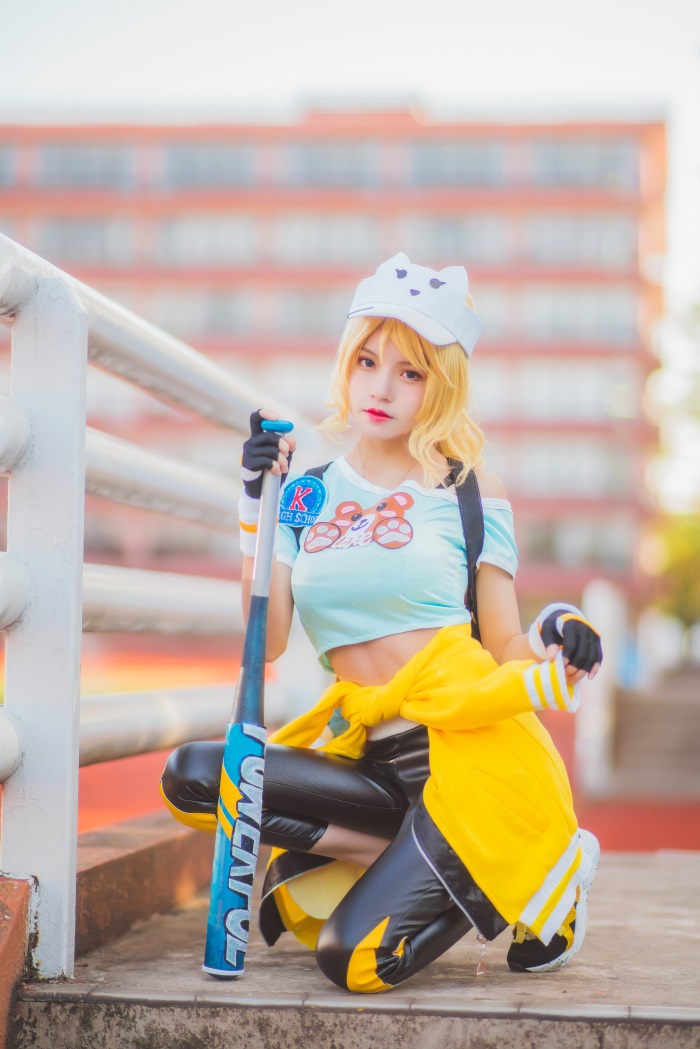 罗莉风COS 桜桃喵 – 花木兰青春活力决赛季 [12P/196MB]插图