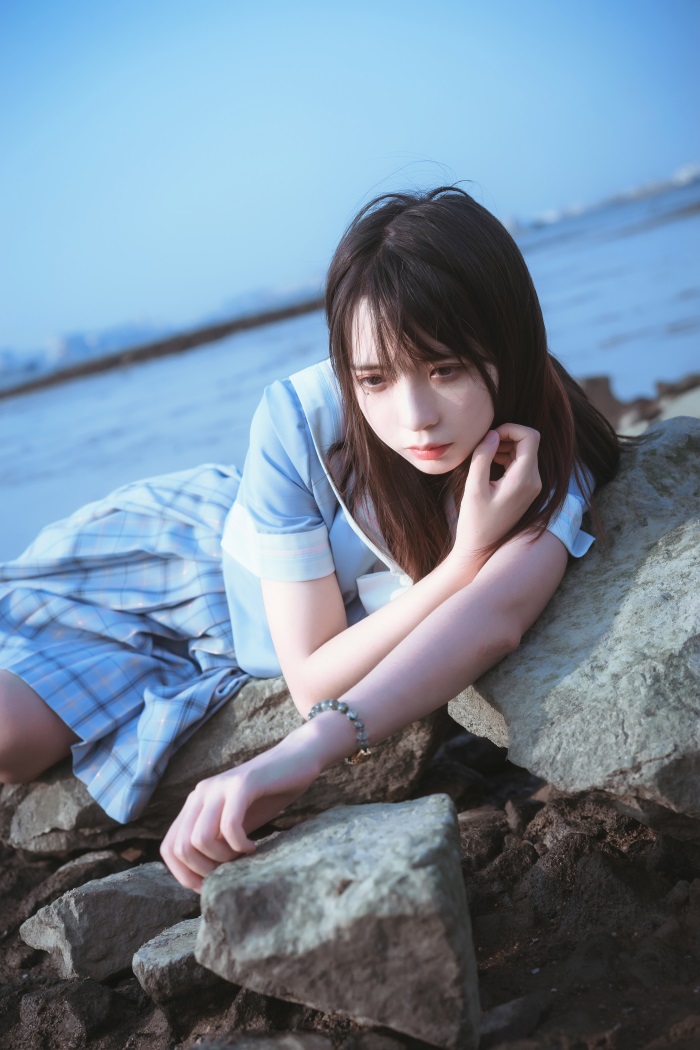 网荭Coser@疯猫ss -户外 海鸥岛 [40P/280MB]插图2