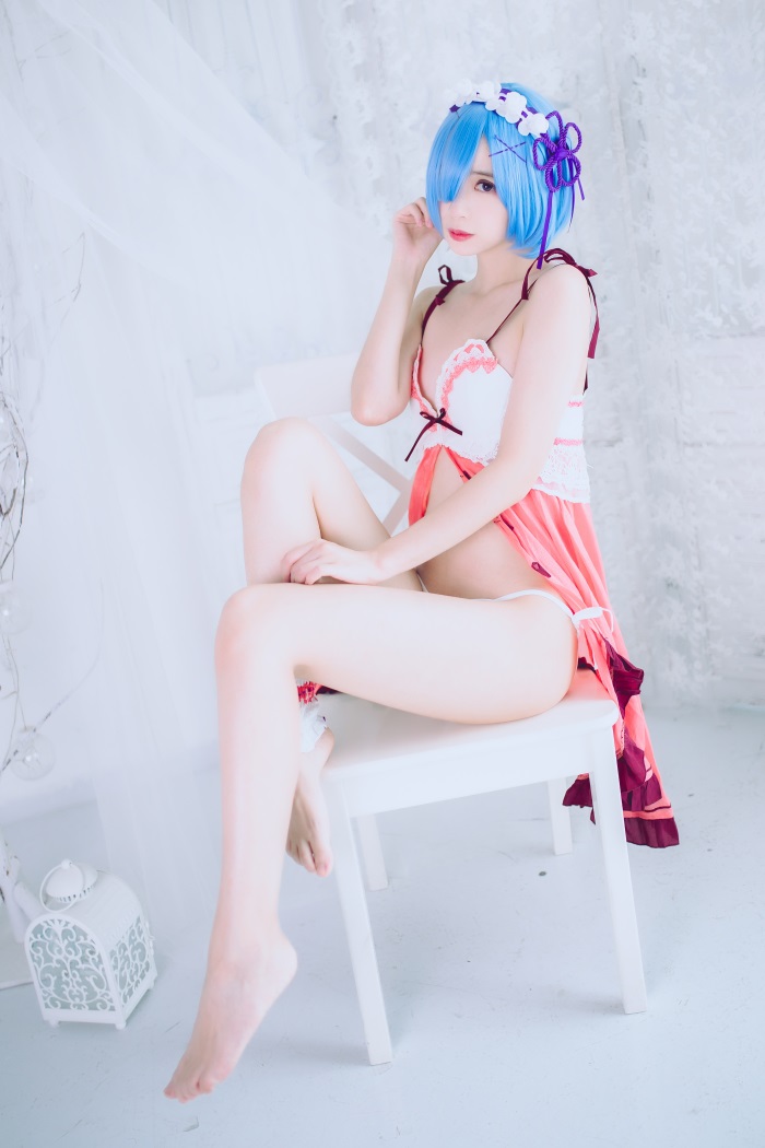 网荭Coser@疯猫ss – 蕾姆 [42P/227MB]插图