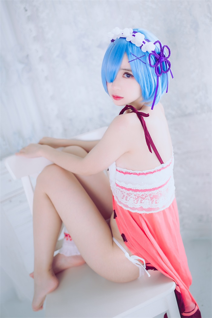网荭Coser@疯猫ss – 蕾姆 [42P/227MB]插图2