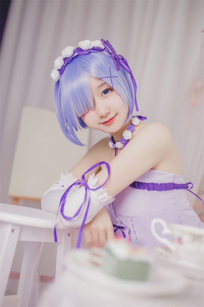网荭Coser@木绵绵OwO – 雷姆生日 [24P/152MB]插图2