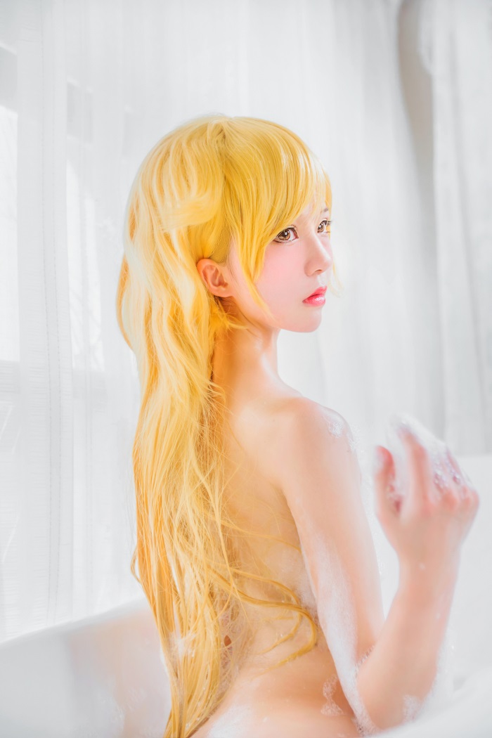 罗莉风COS 桜桃喵 – 私家浴缸里的泡沫浴 [50P/380MB]插图2