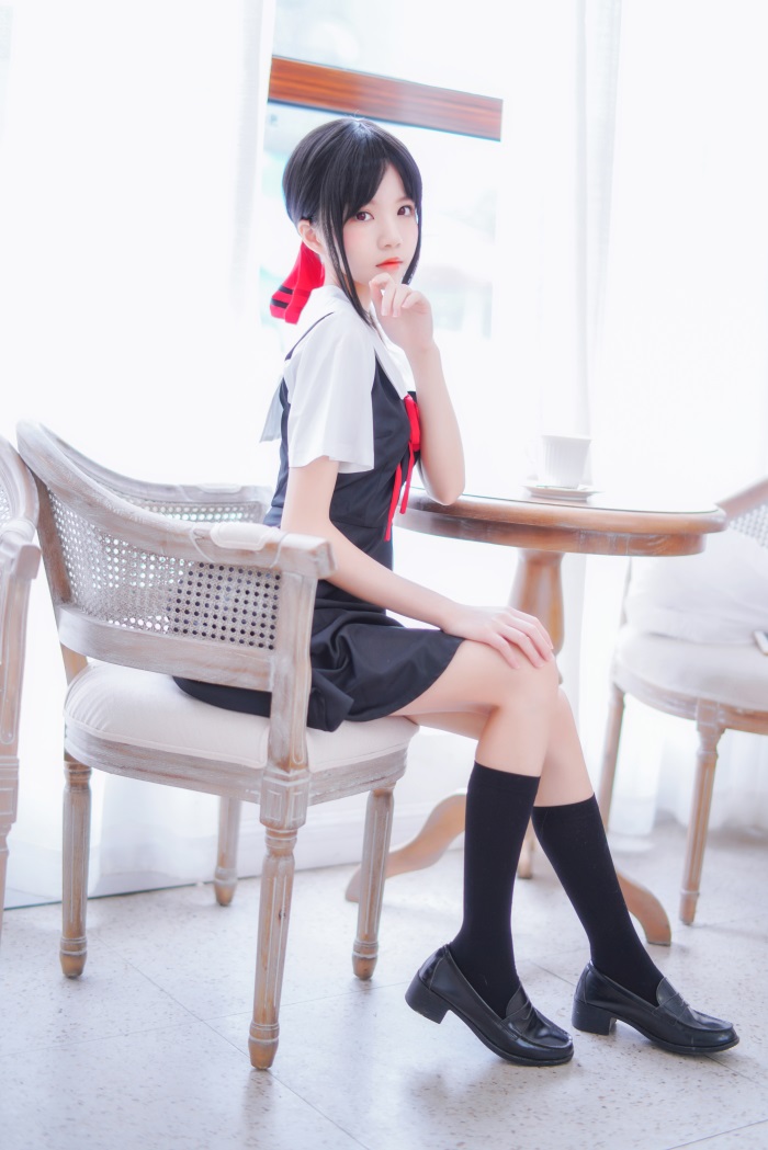 网荭Coser@桜桃喵 – 四宫辉夜 [10P/135MB]插图1