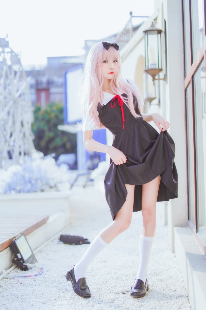 网荭Coser@桜桃喵 – 藤原千花 [48P/731MB]插图1