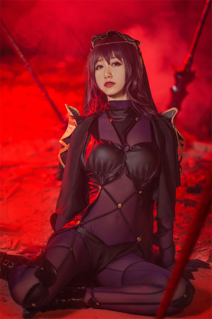 网荭Coser@木绵绵OwO – 斯卡哈 [17P/60MB]插图